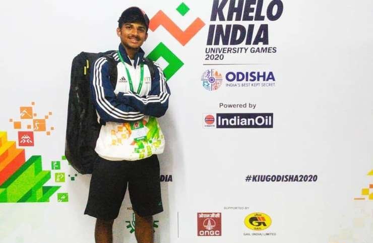 Kamaksh Dave and Guj team wins Bronze in Khelo India Games