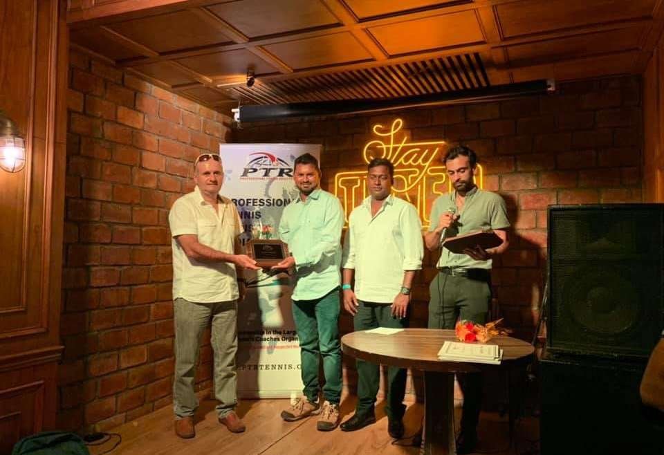 Suresh Maurya honoured with “PTR president of the India Award-2019”