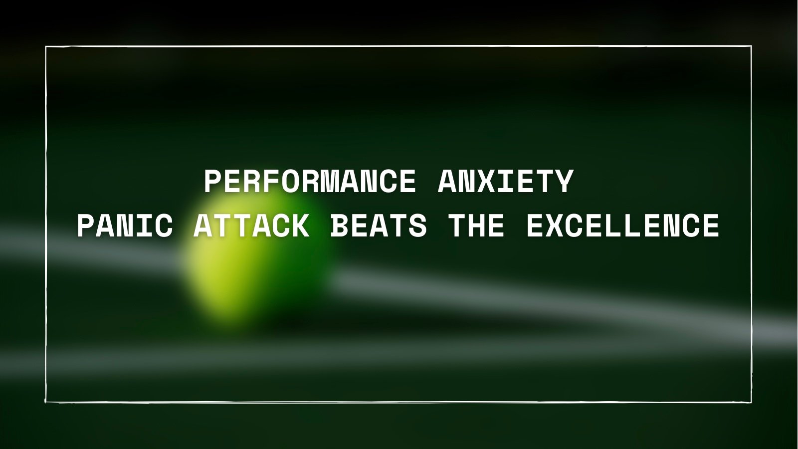 Performance Anxiety – Panic Attack Beats The Excellence